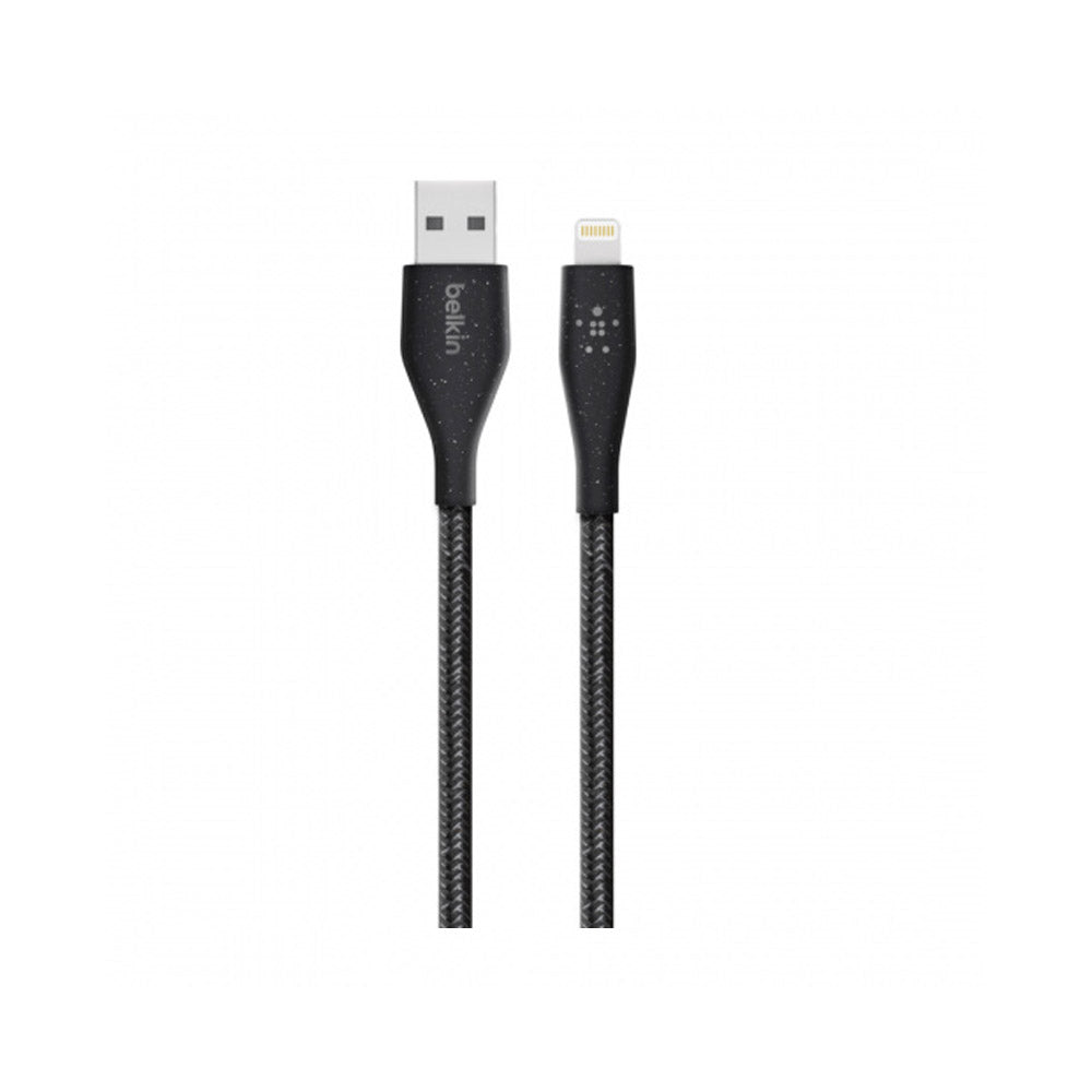 Cable Belkin Lightning a USB-A 1.2 Mt Duratek Plus Negro