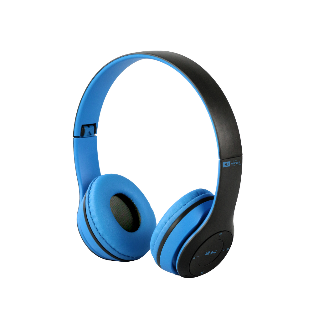 Audifonos Mlab Smart Bass 9067 Bluetooth y Jack 3.5mm Azul