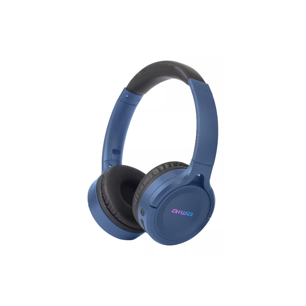 Audifonos Aiwa AWK17 On Ear Bluetooth Azul