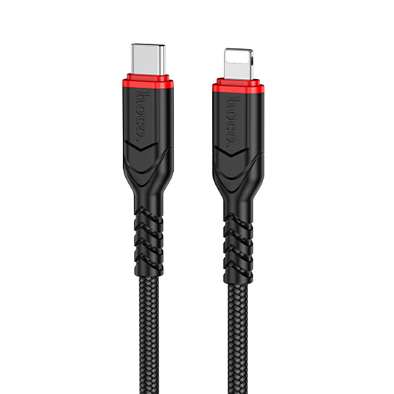 Cable Hoco X59 Victory PD a Lightning 1M Negro