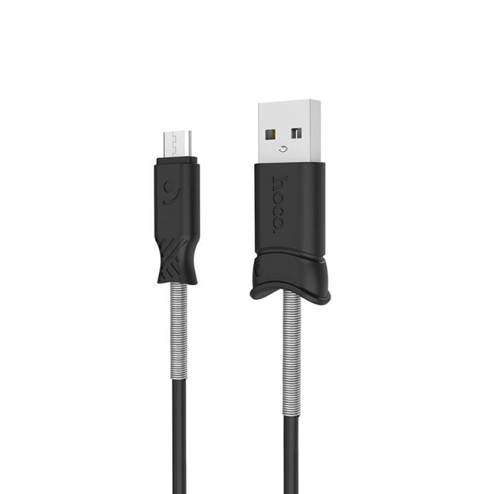 Cable Hoco X24 Pisces USB a Microusb 1m Negro
