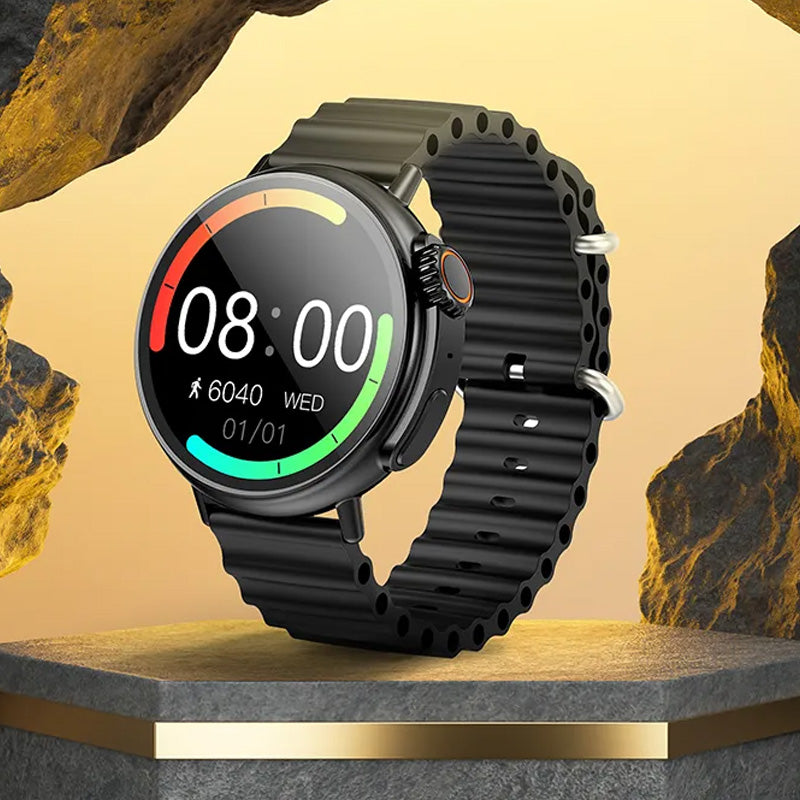 Reloj Inteligente Hoco Y18 Smartwatch Bluetooth Negro