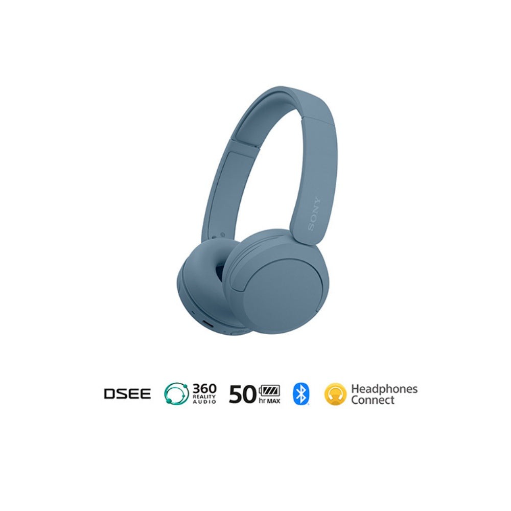 Audífonos Sony WH-CH520 Bluetooth Azul