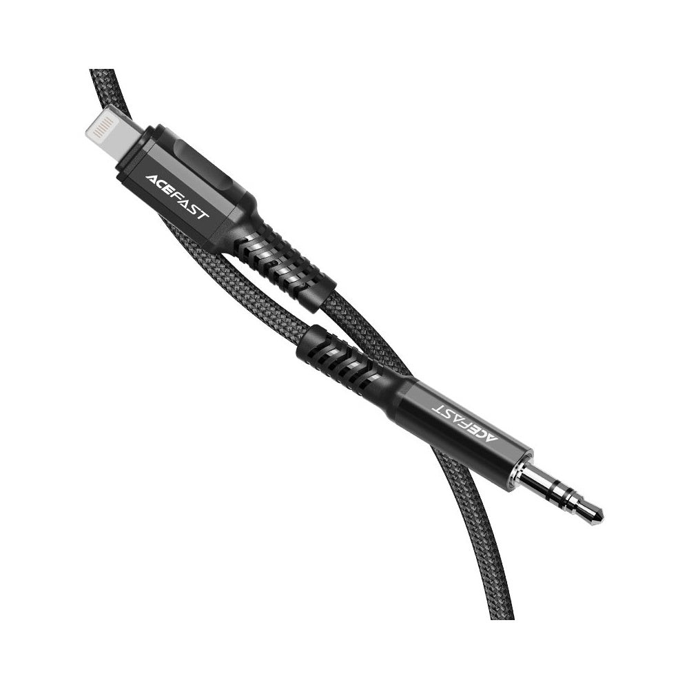 Cable de Audio Acefast C1-06 MFI Lightning a 3.5mm Negro