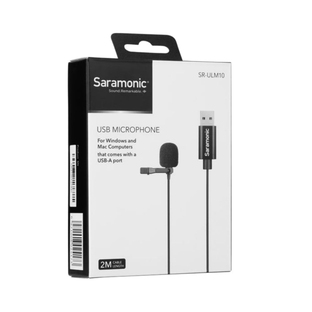 Micrófono Lavalier Saramonic ULM10 USB Condensador
