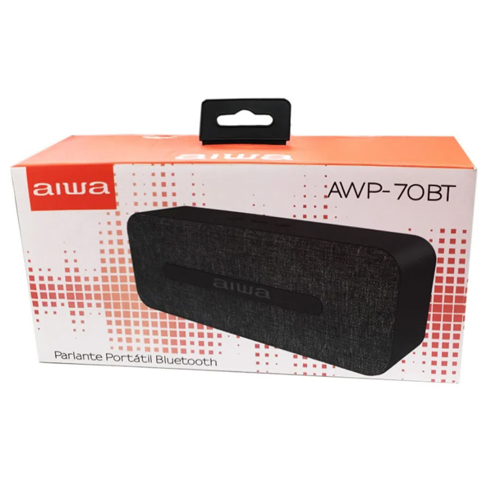 Parlante Aiwa AWP 70BT Bluetooth Negro