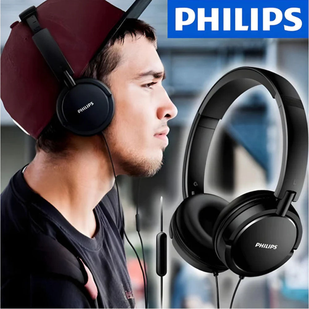 Audifonos Philips SHL5005 Over Ear Jack 3.5mm Negro