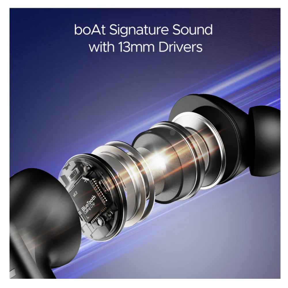 Audifonos Boat Airdopes 170 Tws In Ear Bluetooth Negro