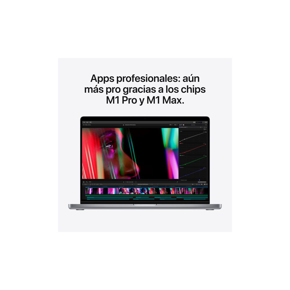 Apple MacBook Pro 16.2 1TB M1 Max 10C GPU 32C Plata