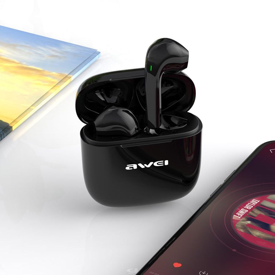 Audifonos Awei T26 TWS In Ear Bluetooth Negro