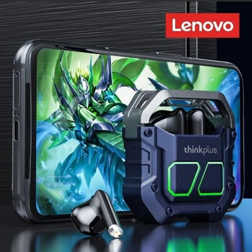 Open Box - Audifonos Lenovo XT81 TWS In Ear Bluetooth Morado Azul