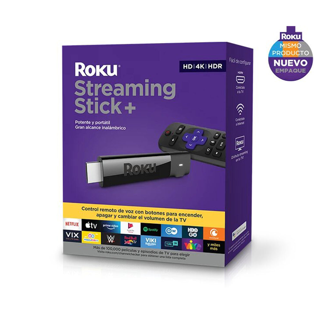 Roku Streaming Stick+ HD 4K HDR para media Streaming