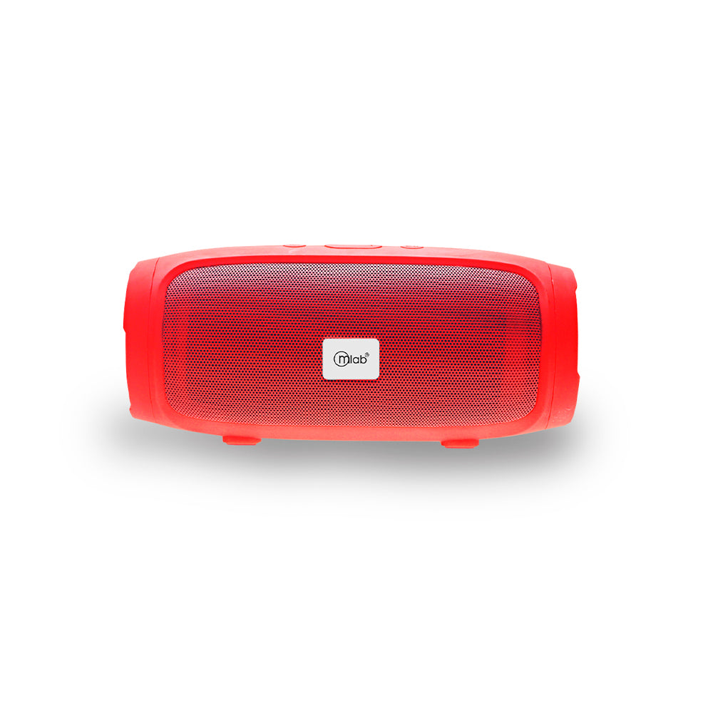 Parlante Portátil Bluetooth Mlab Adventure IPX4 Rojo