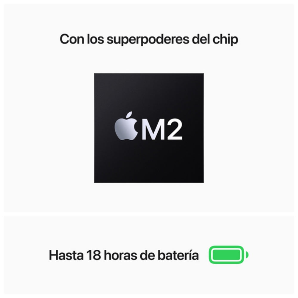 Apple Macbook Air 13.6 256GB M2 8C GPU 8C plata