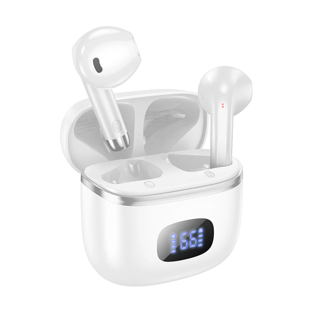 Audifonos Hoco EQ1 Music TWS In Ear Bluetooth Blanco