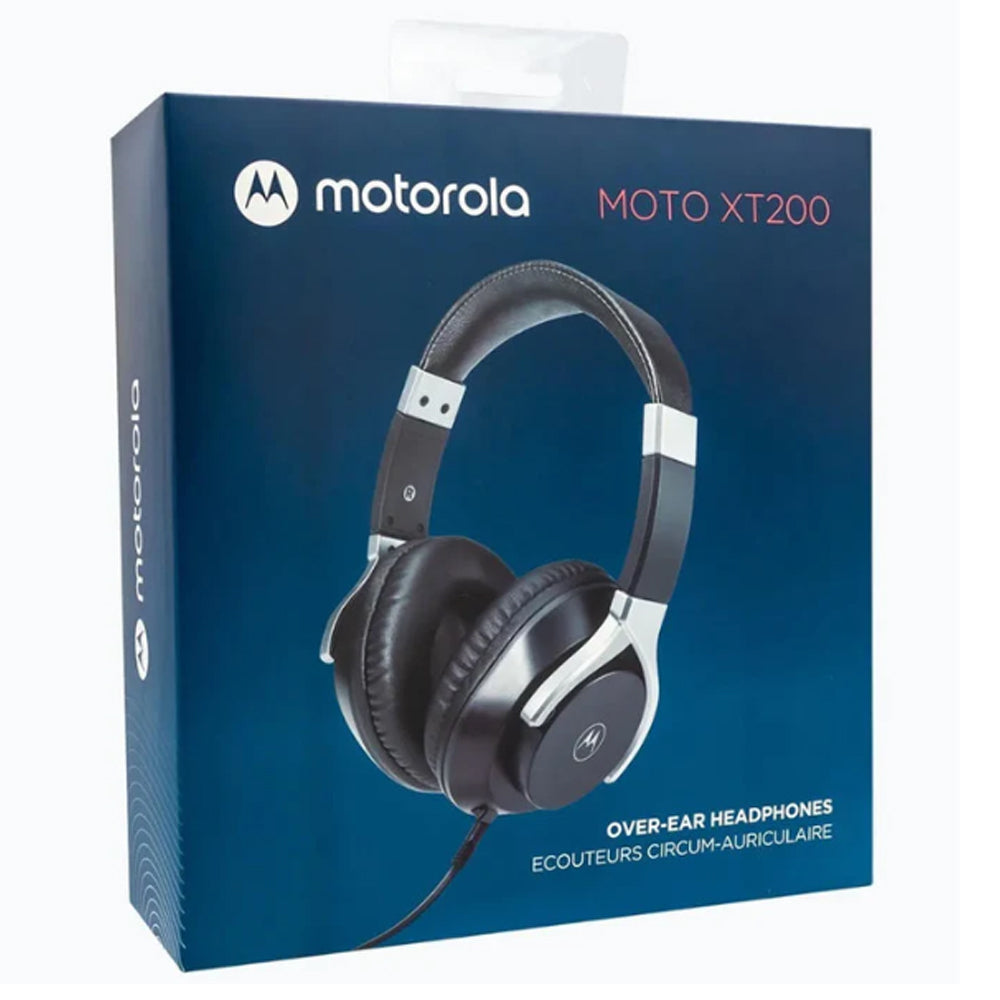 Open Box - Audífonos Motorola XT 200 Over Ear Negro
