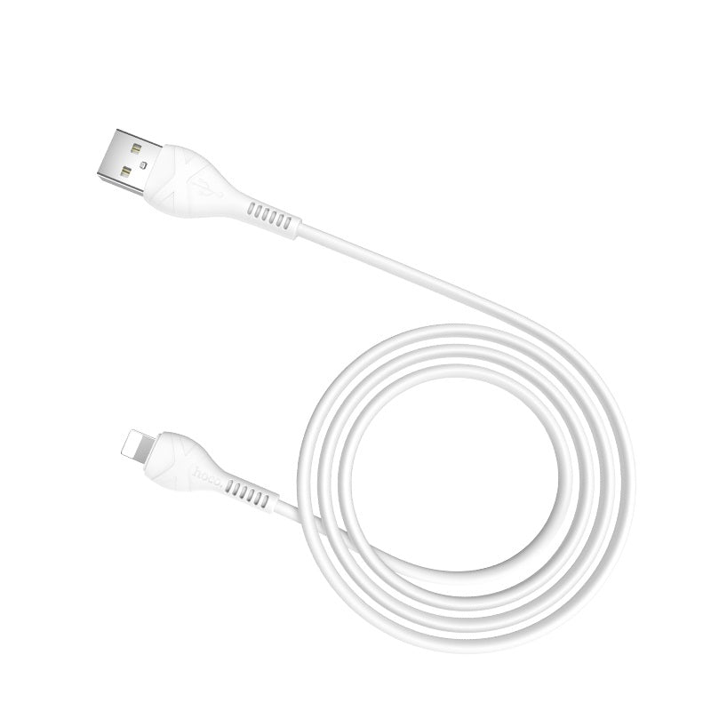 Cable Hoco X37 Cool USB A Lightning 1m 2.4A Blanco