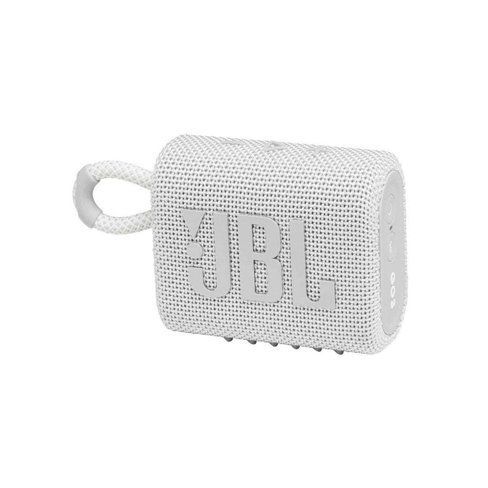 Parlante JBL GO 3 Bluetooth 5.0 IP67 Blanco