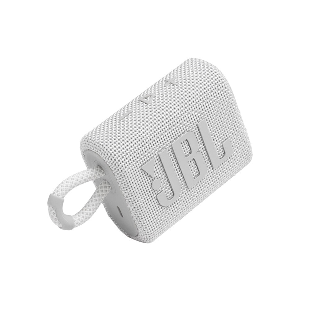 Parlante JBL GO 3 Bluetooth 5.0 IP67 Blanco