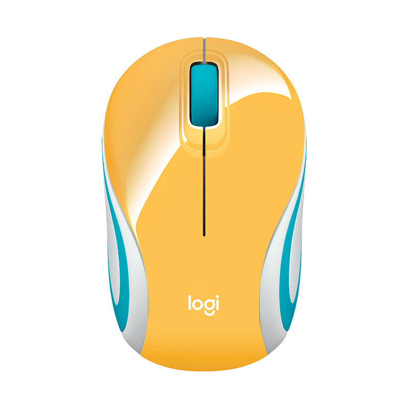 Logitech Mouse inalámbrico M187 Refresh Yellow