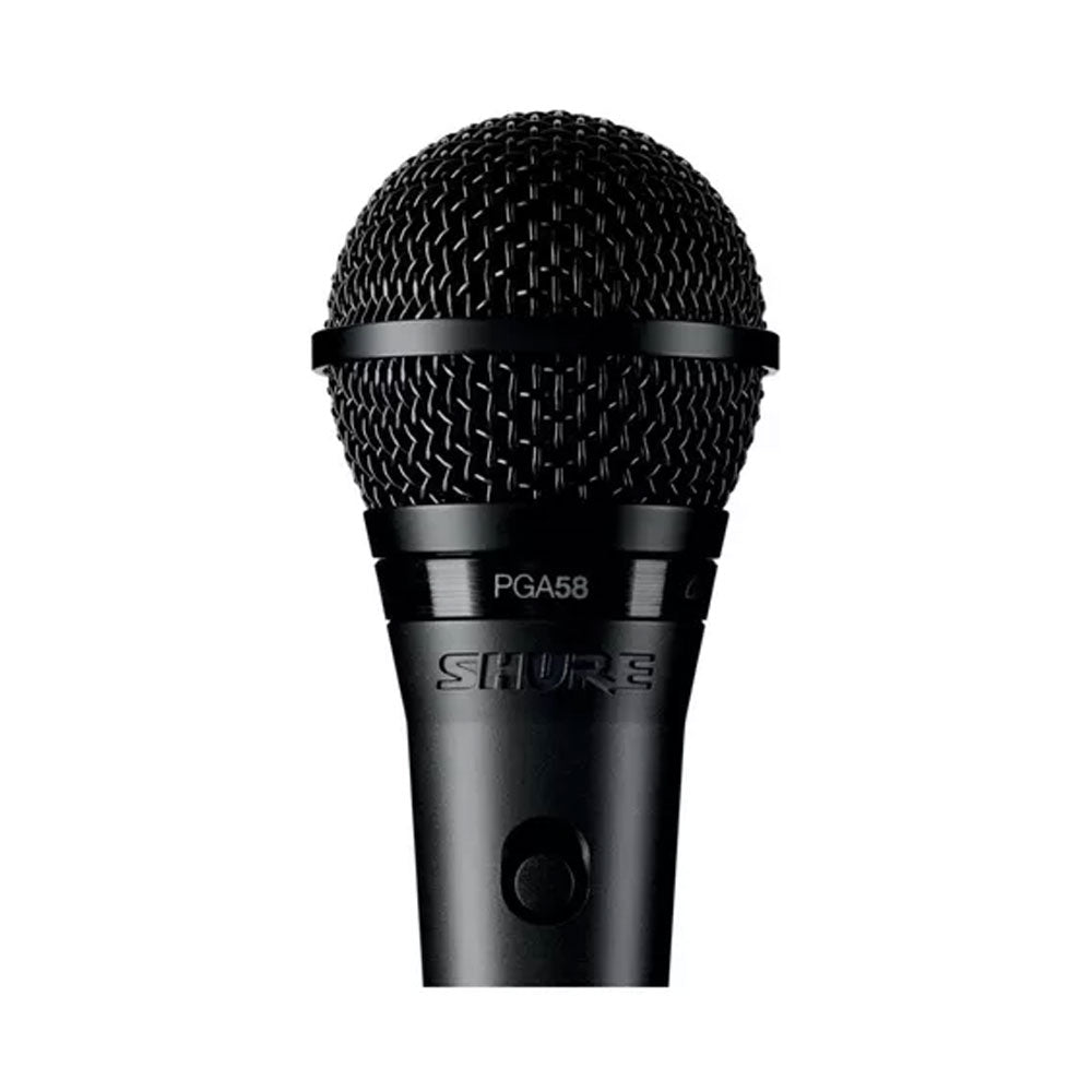 Microfono Dinamico Shure Pga58 Xlr De Mano Con Cable