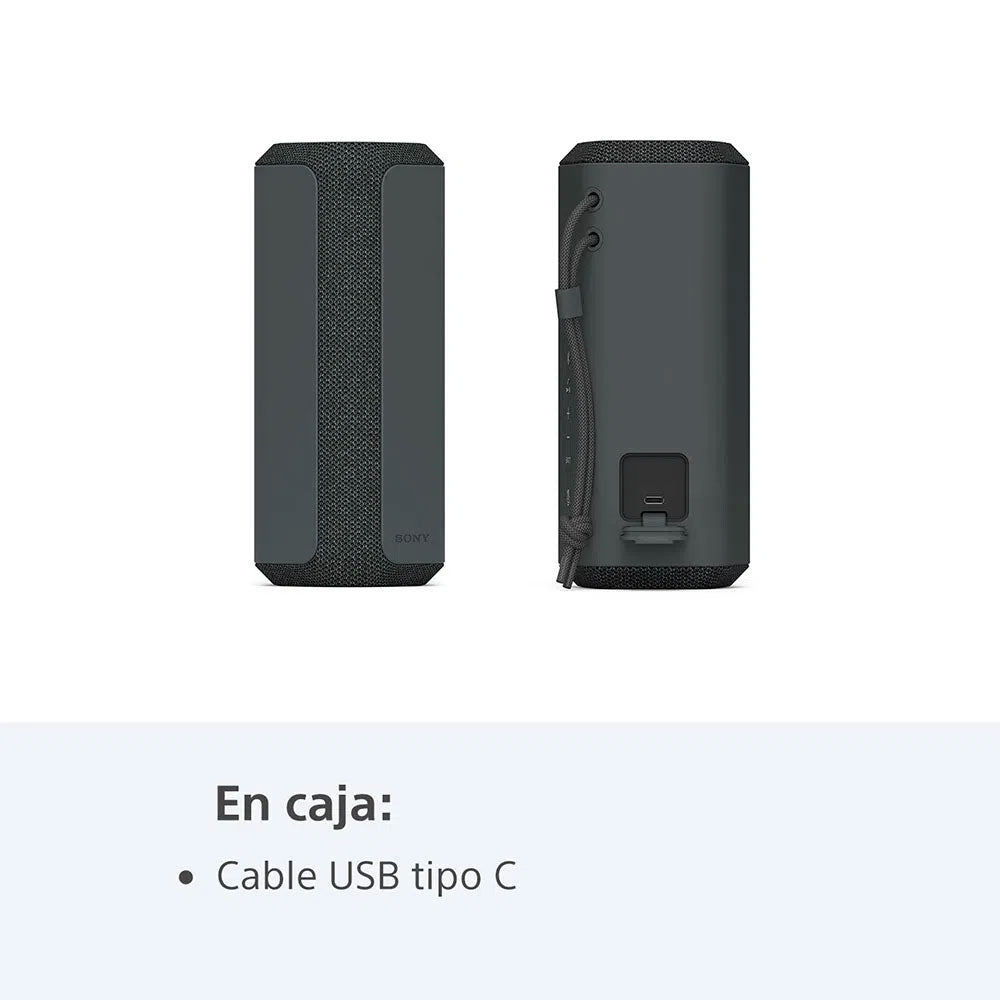 Parlante Sony SRS XE200 BCLA Bluetooth IP67 Negro