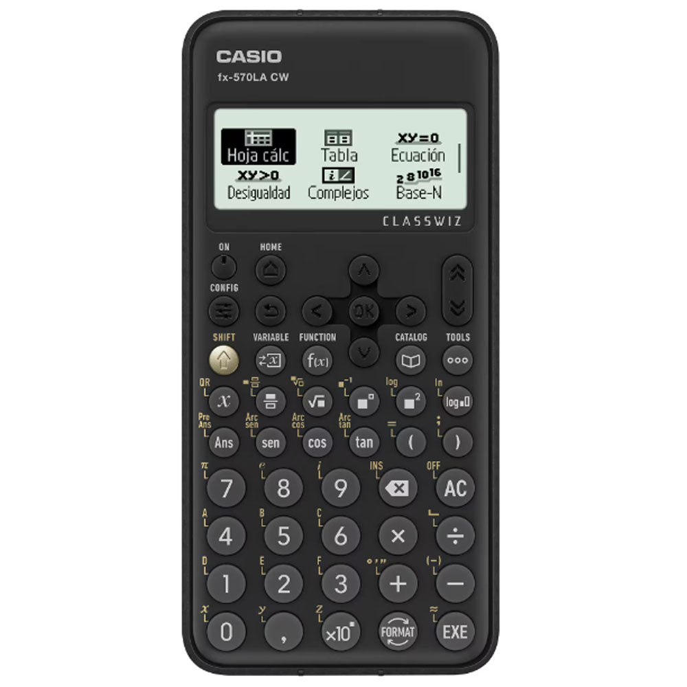 Calculadora Cientifica Casio FX 570LA CW Classwiz Negra