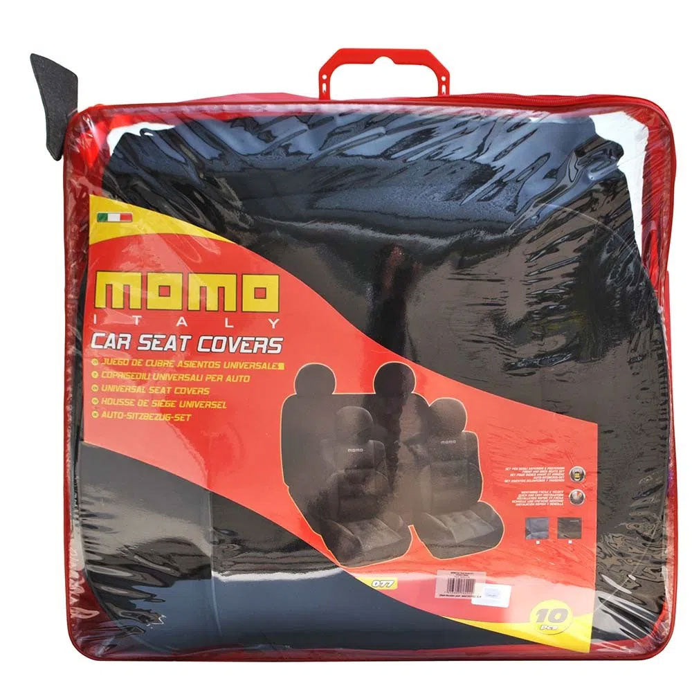 Cubre Asientos Momo MASC077B Super Confort Negro