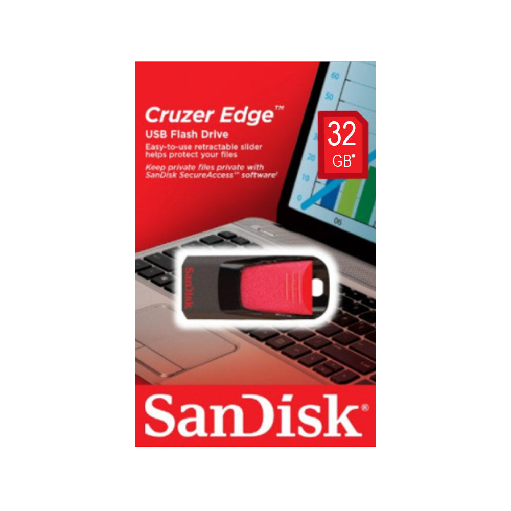 Pendrive Sandisk Cruzer Edge 32GB Flash Drive