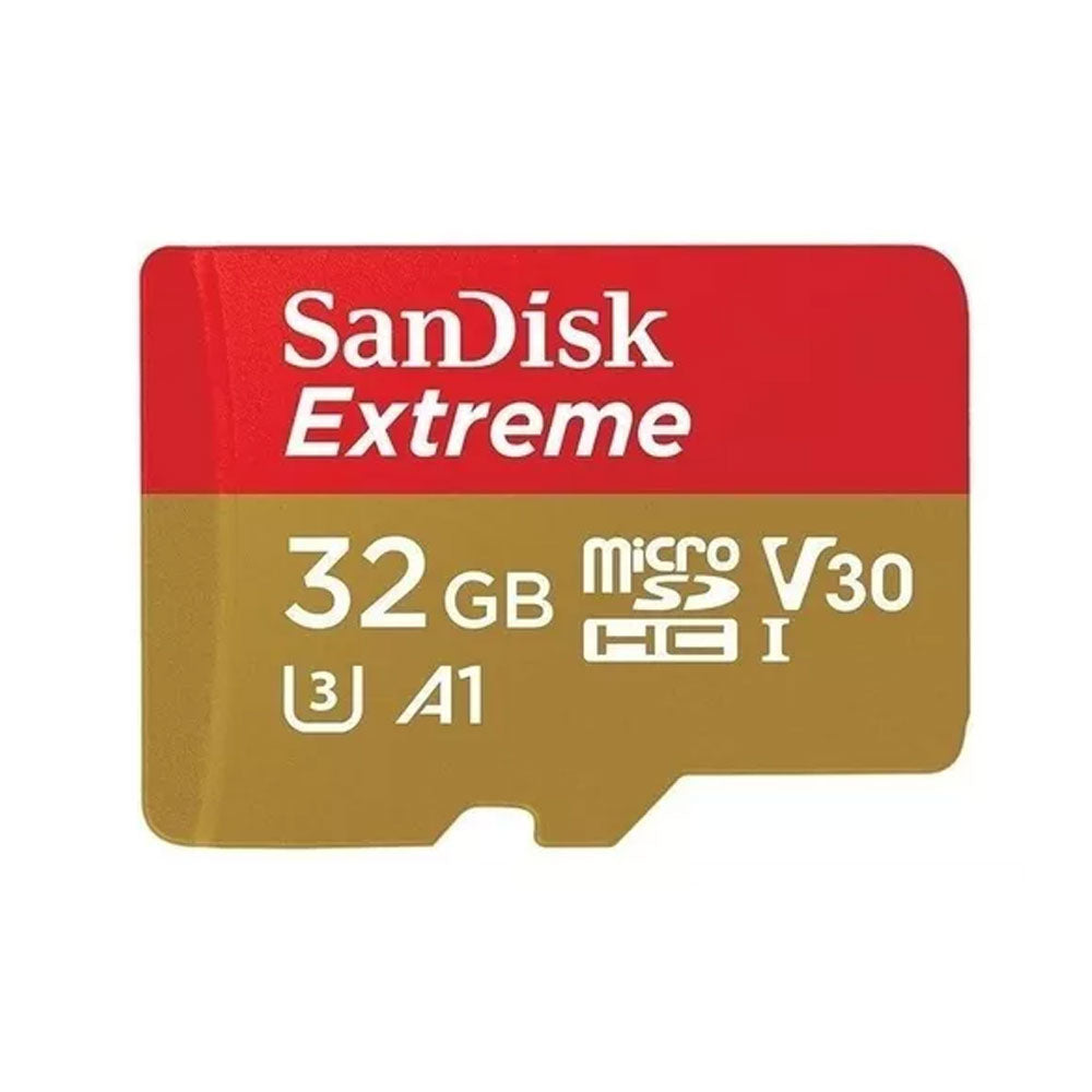 Tarjeta de memoria SanDisk Extreme 32GB microSDHC V3