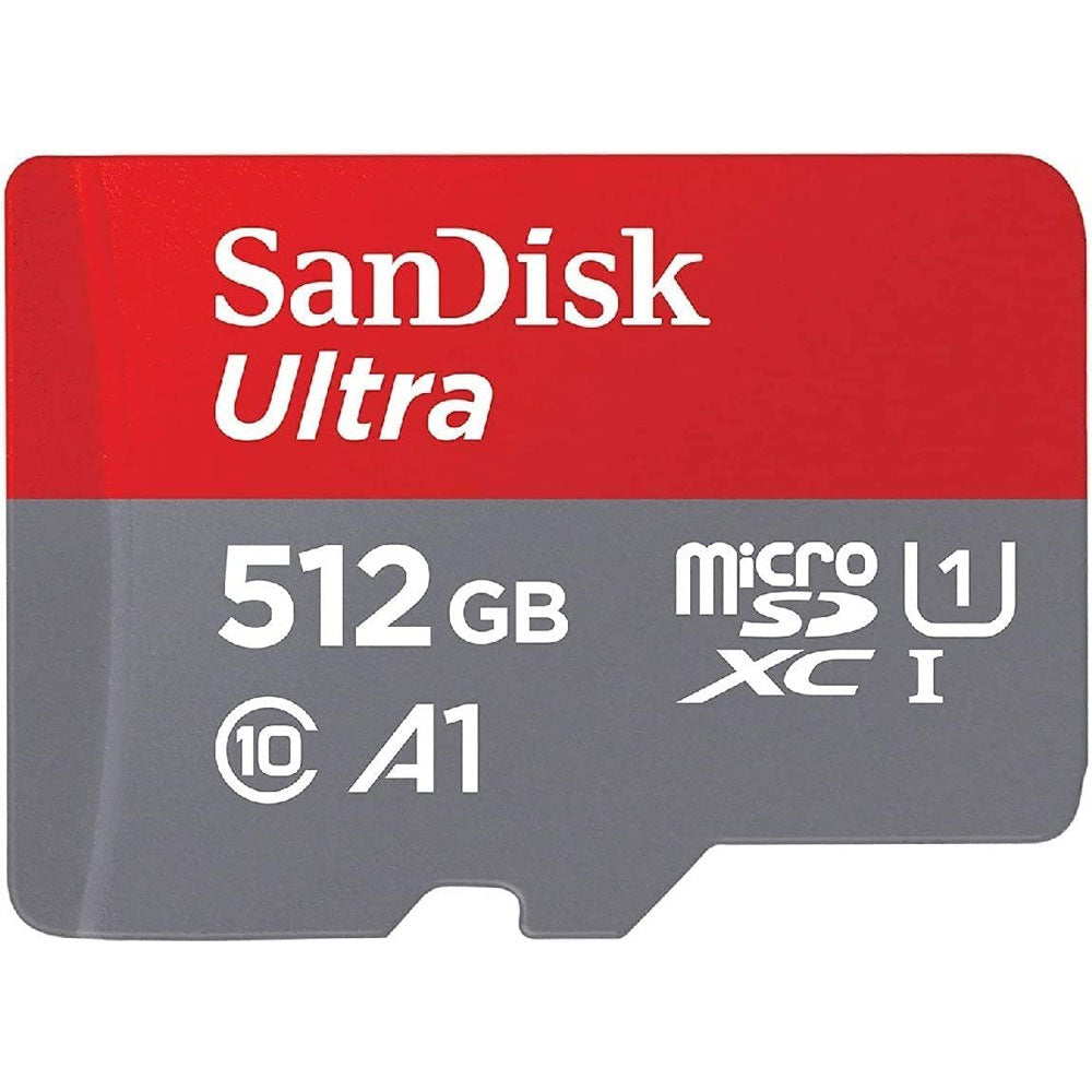 Tarjeta de memoria SanDisk 512GB microSDXC Ultra C10 U1 A1