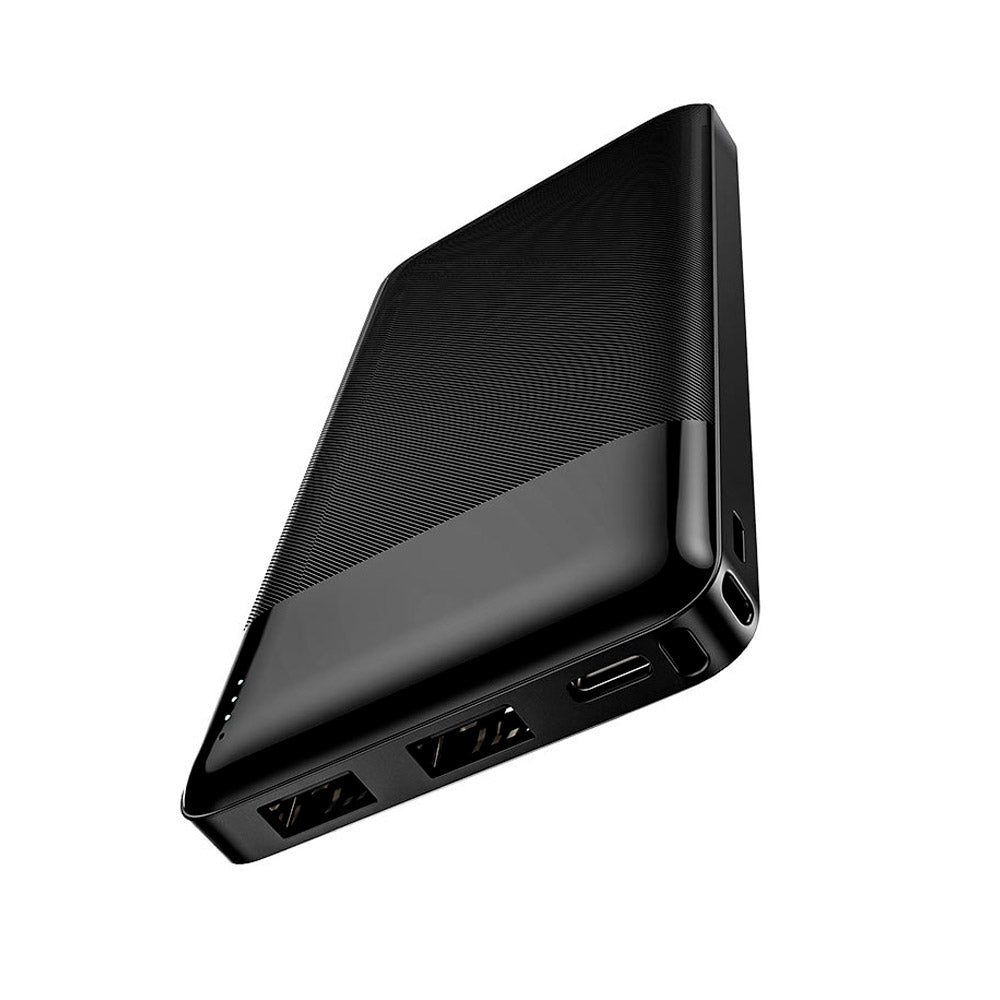 Cargador portatil Hoco J72 Easy 10000Mah Powerbank Negro