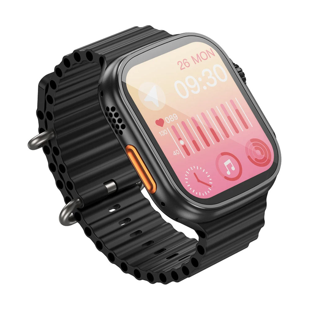 Reloj inteligente Hoco Y12 Ultra Smartwatch Bluetooth Negro
