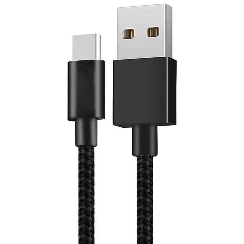 Cable Xiaomi Mi Braided USB Tipo C 1m Negro