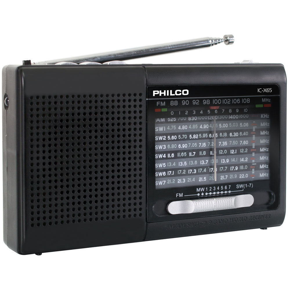 Radio Multibanda Philco ICX65 Bluetooth FM USB Negro