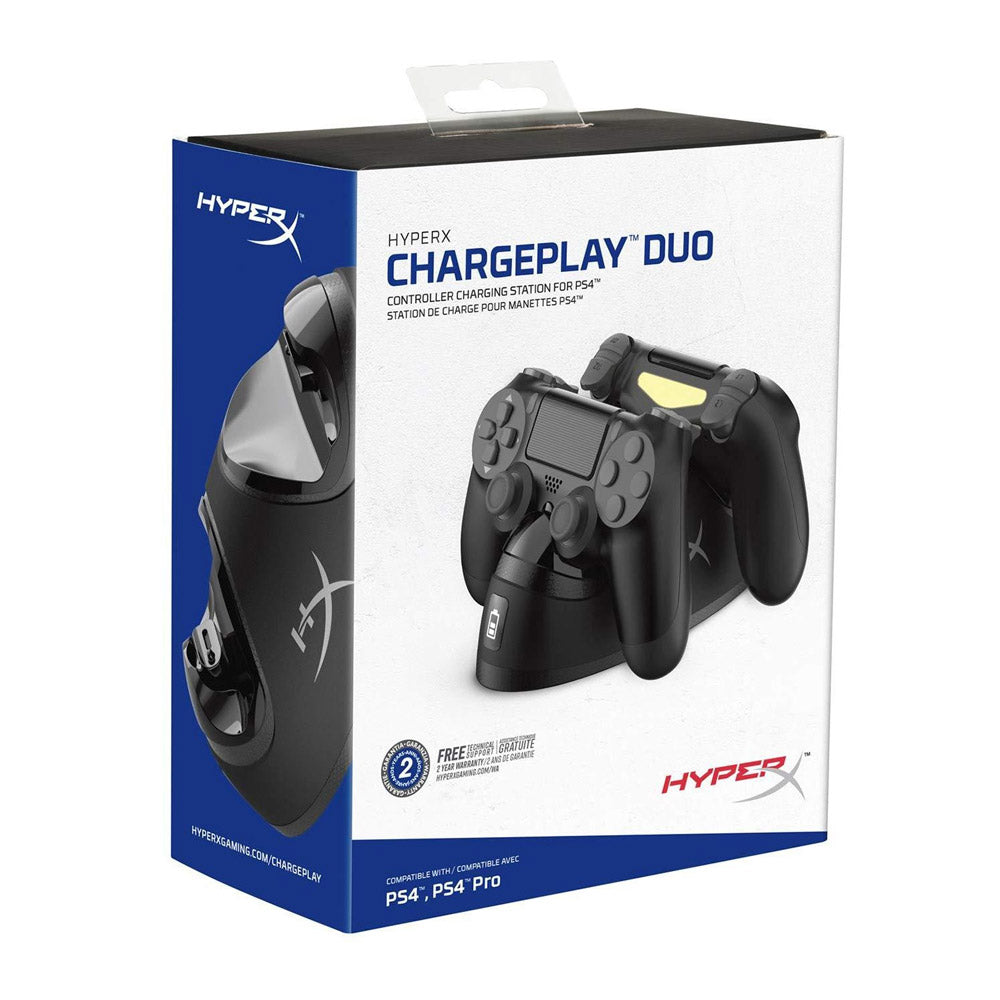 Cargador para mandos PS4 HyperX ChargePlay Duo HX-CPDU-C