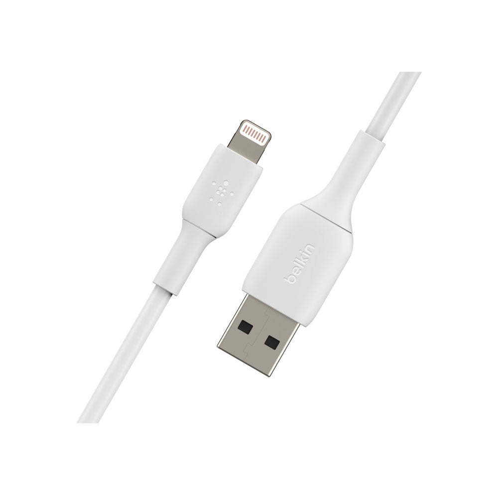 Cable Belkin Lighning a USB A Boost Charge 3m Blanco