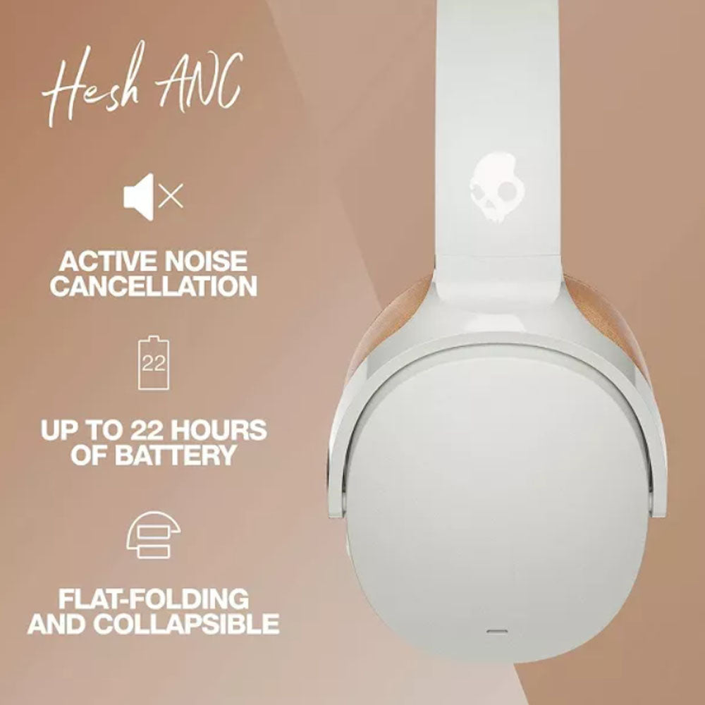 Audifonos Skullcandy Hesh ANC Over Ear Bluetooth Blanco
