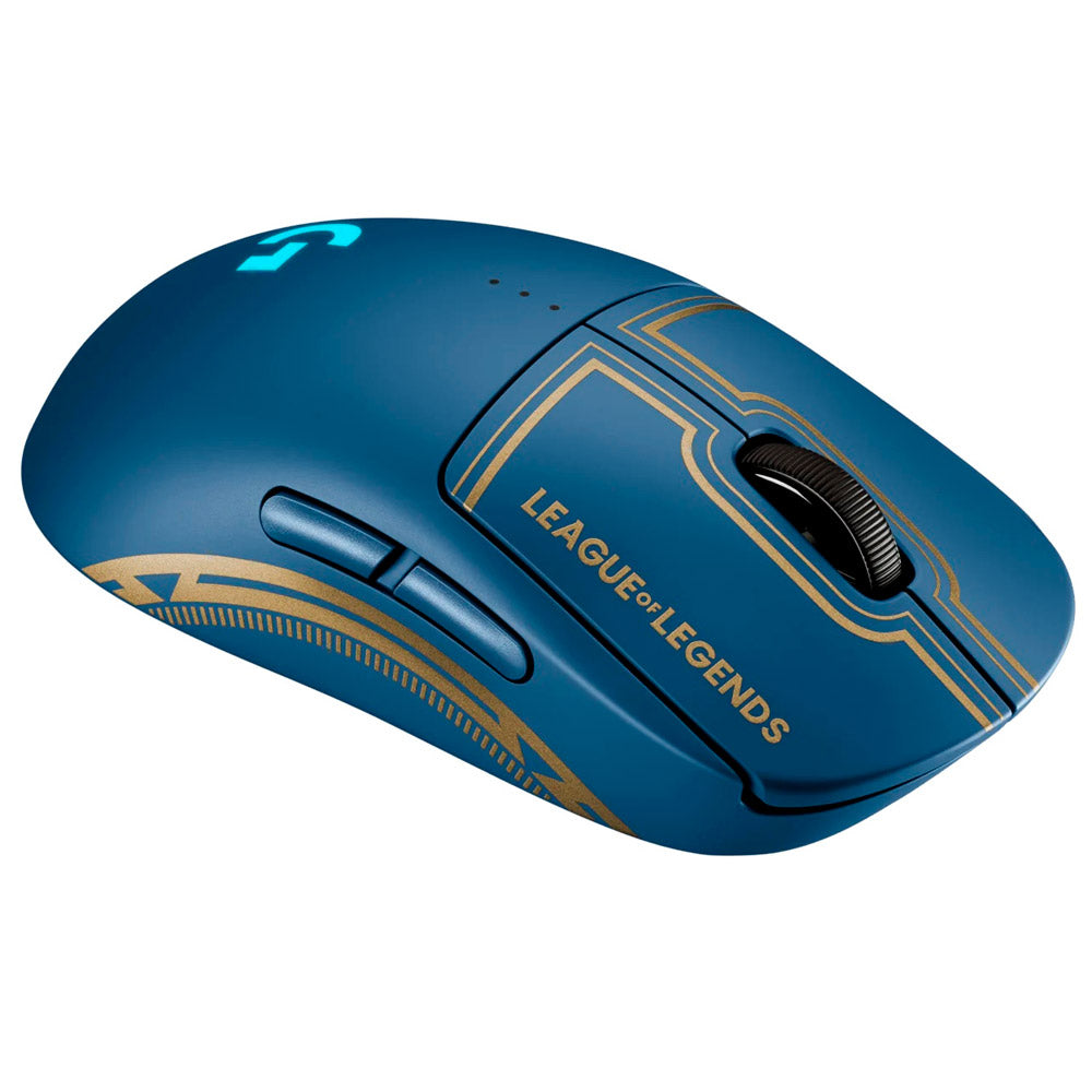 Mouse Gamer inalambrico Logitech G Pro LOL Edition Azul