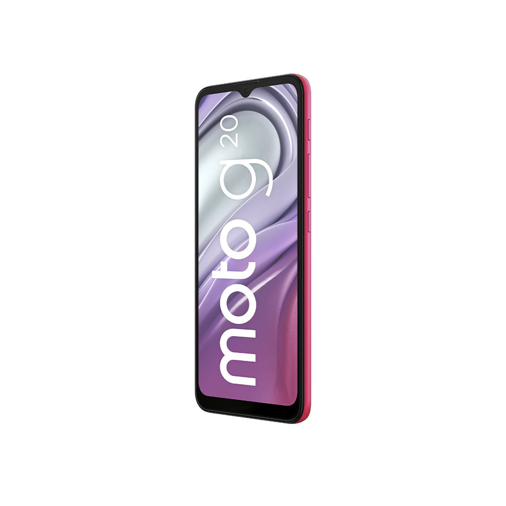 Open Box - Motorola Moto G20 64GB ROM 4GB RAM Rosado