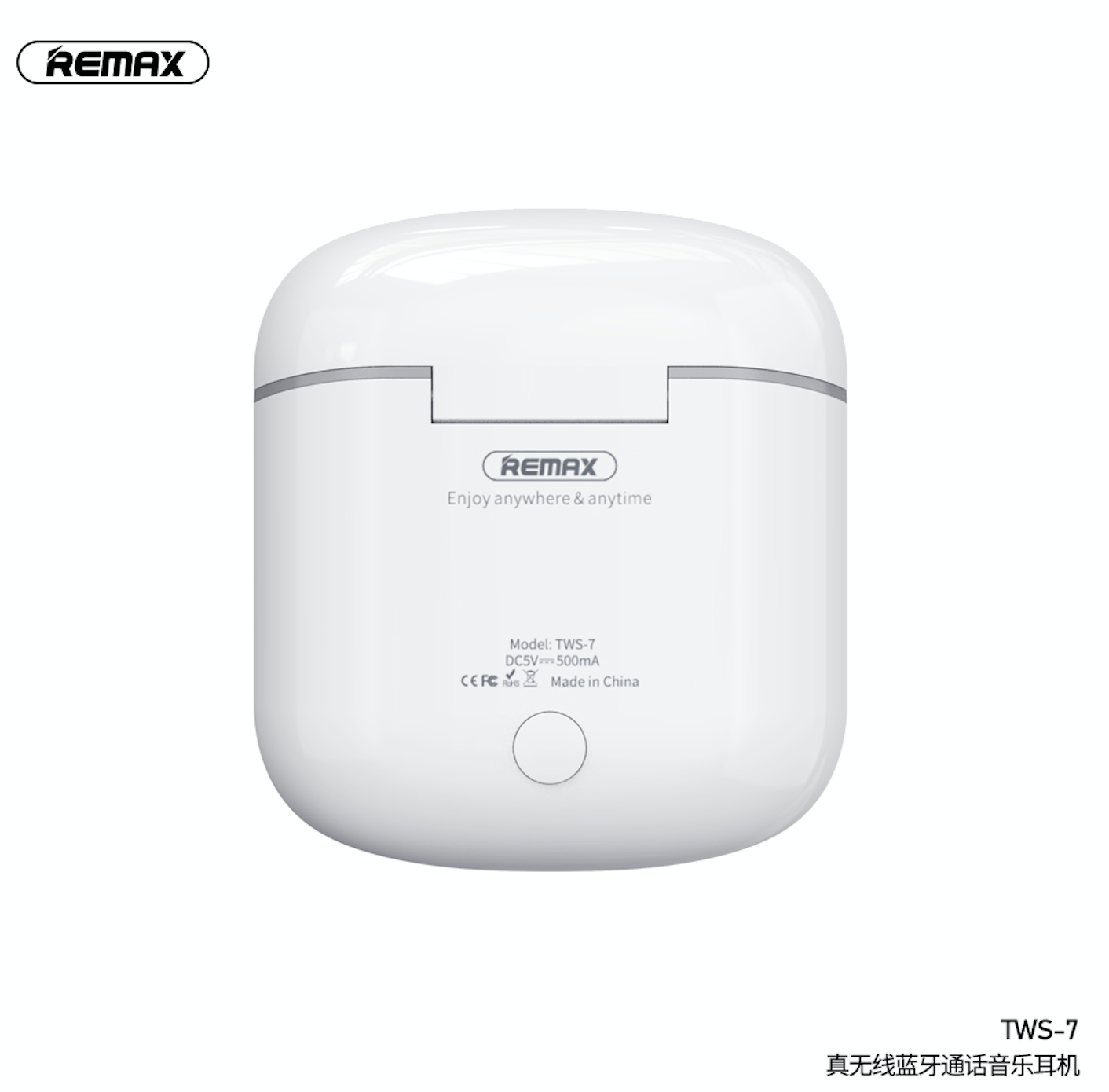 Audífonos Remax TWS-7 Bluetooth Blanco