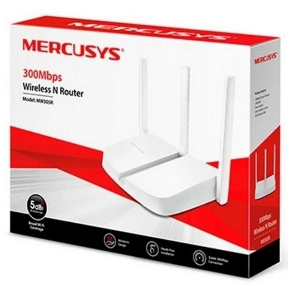 Router Mercusys MW306R Multimodo N300 Dual Band Wifi