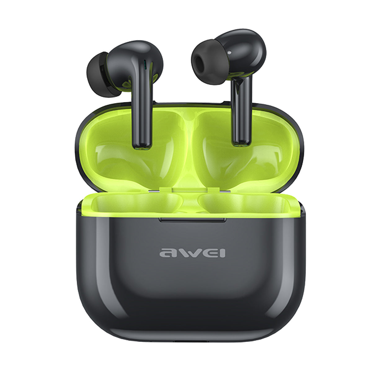 Audifonos Awei T1 Pro TWS In Ear Bluetooth Negro + Verde
