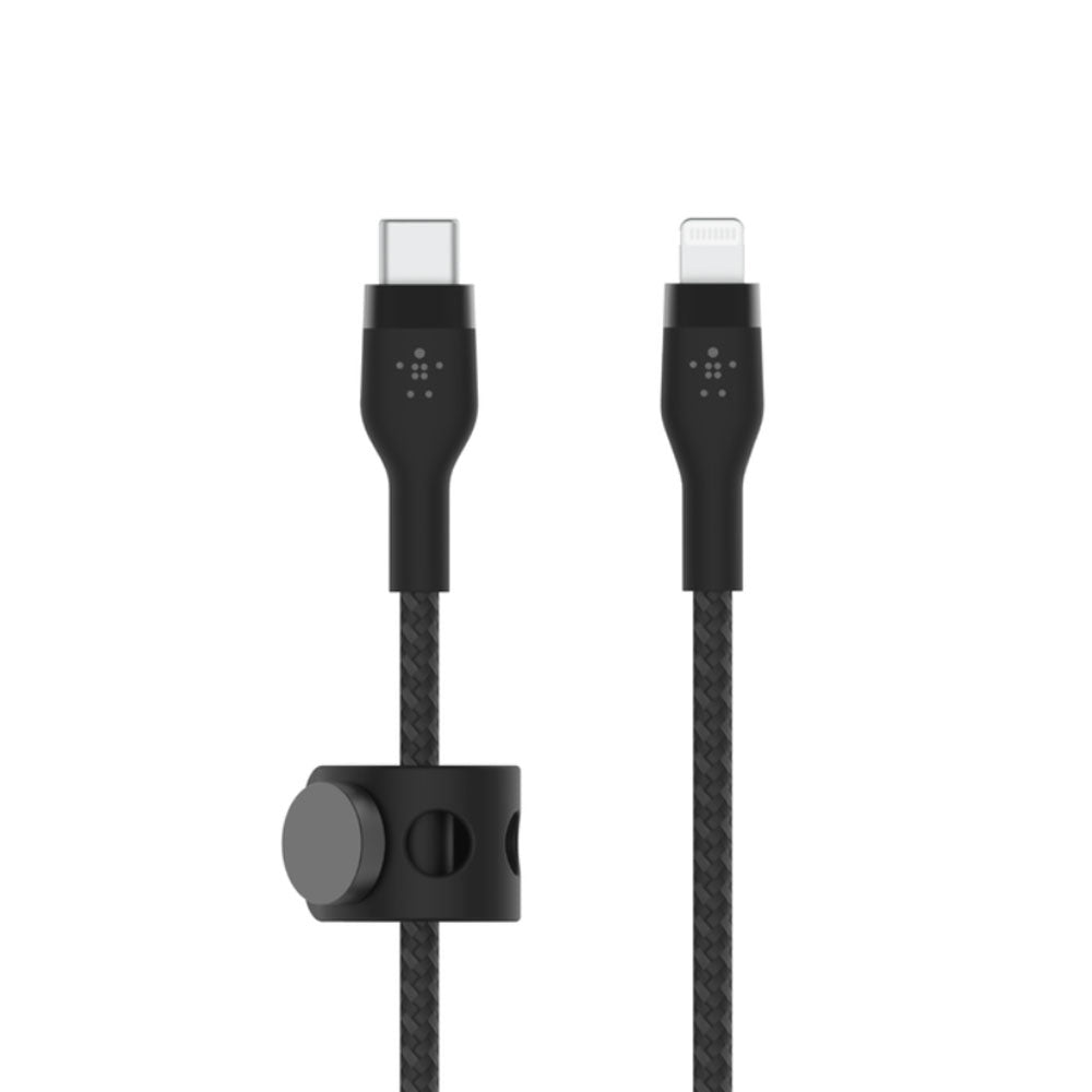 Cable Belkin Pro flex USB C a Ligthing 2mt Negro