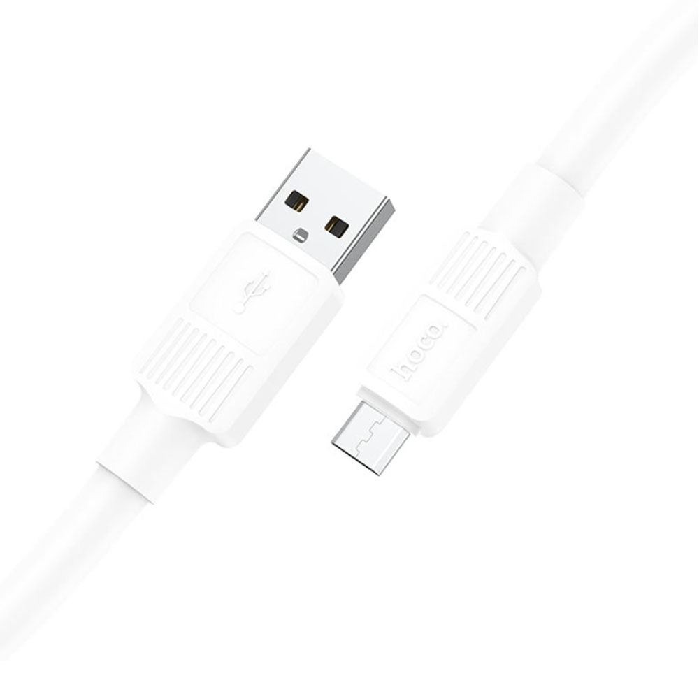 Cable Hoco X84 Solid USB a Tipo C 3A 1m Blanco