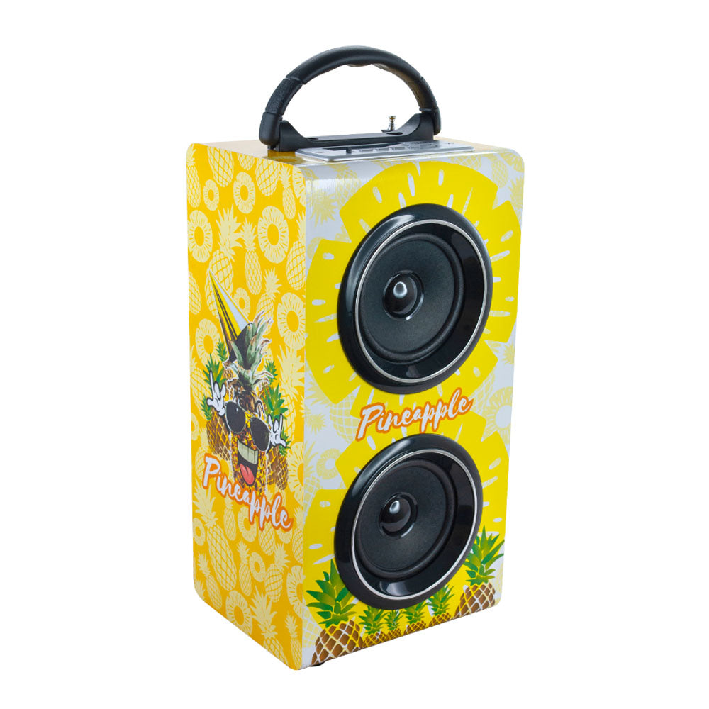 Parlante Mlab Pineapple Design 8647 Bluetooth USB FM SD