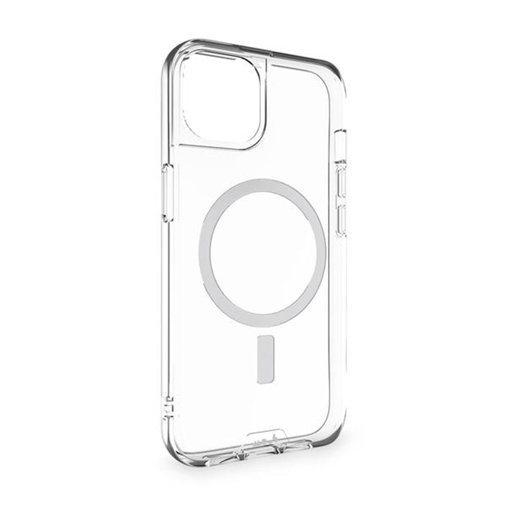 Carcasa Mous para iPhone 13 Infinity Transparente y Gris