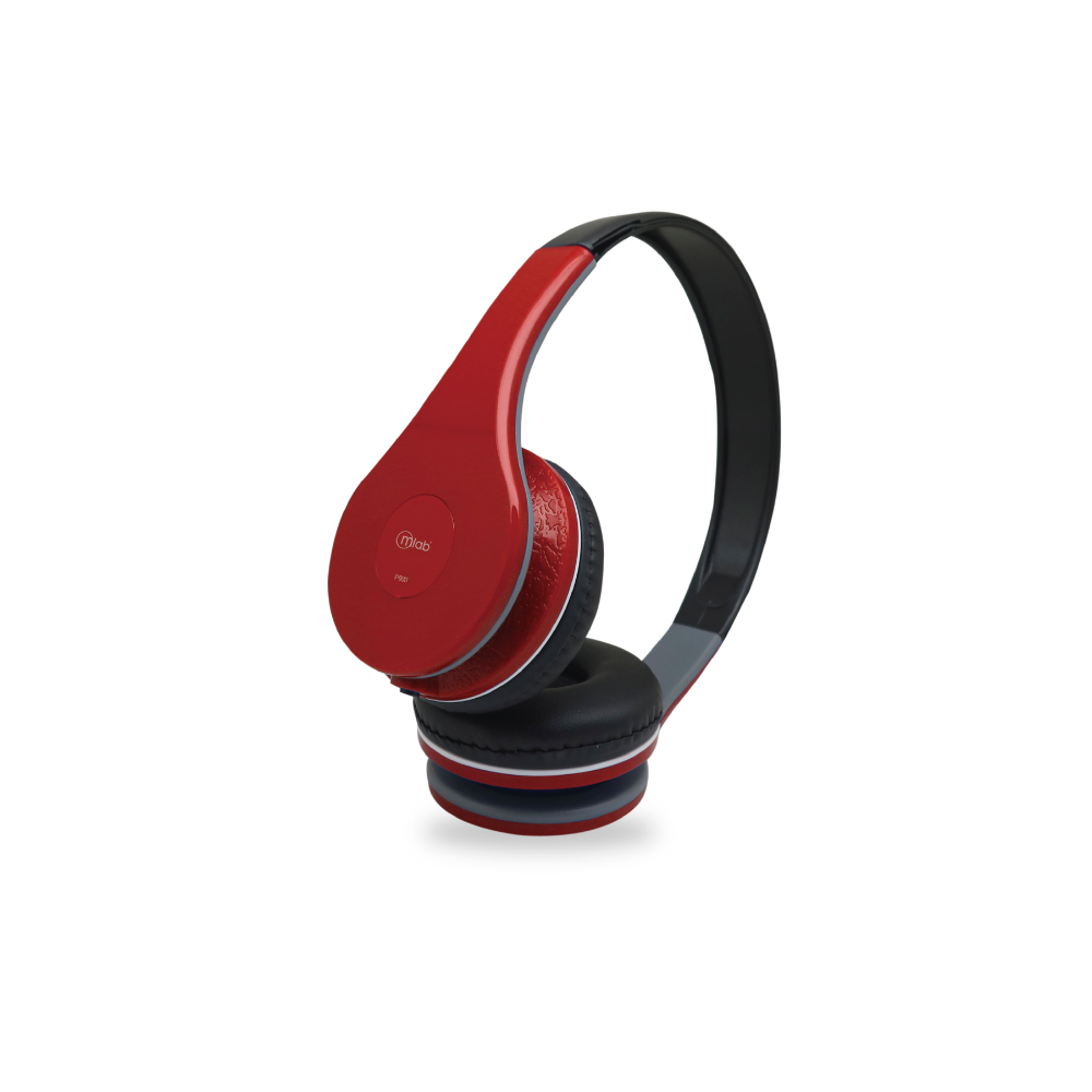 Audifonos Mlab P900 8150 On Ear Jack 3.5mm Rojo