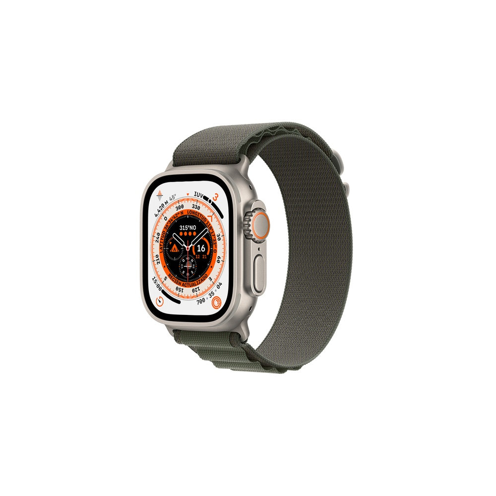 Apple Watch Ultra GPS + Celular 49mm titanio Alpine verde M