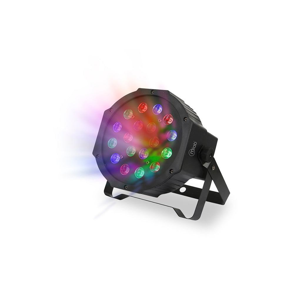 Luz Led MLab Circle Par RGB con efectos ajustables